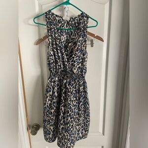 Noble U Leopard Print Midi Dress